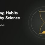 Anti-aging habits backed by science, hourglass illustration