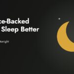 Nine science-backed ways to sleep better, crescent moon illustration